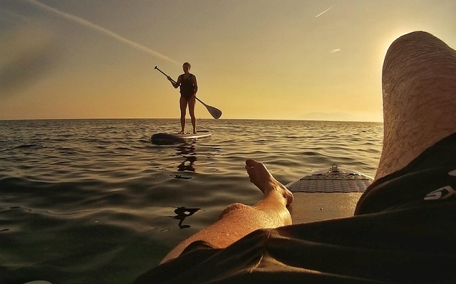 Paddle Surf al Atardecer