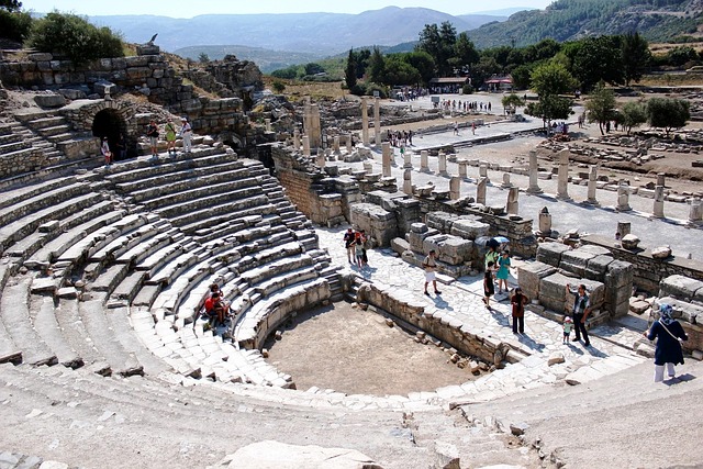 Teatro Clásico en Ruinas Romanas